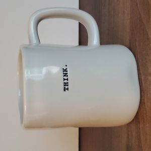 Rae Dunn Think Typeset Mug